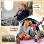 4 Pack Fleece Throw Blankets 50x60 Inches - Image 6