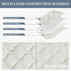 ISSUNTEX Double Protection 100% Waterproof Sofa Covers - Image 4