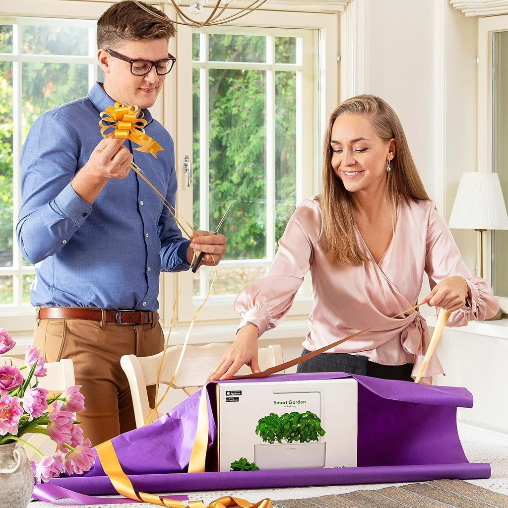 Click & Grow Smart Garden 3 Indoor Herb Garden Kit with Grow Light, Sage