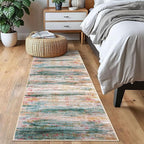 KOZYFLY Modern Abstract Kitchen Runner Rug, 2x6 Washable Rug Runner Non-Slip - Image 7