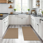 KOZYFLY Area Rug Runner Sets of 2 Pcs 2x3 and 2x5 Washable Kitchen Rugs Non - Image 8