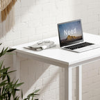 Need Small Computer Desk for Home Office 31.5 Inch Gaming Desk White