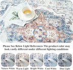4x6 Living Room Area Rugs: Washable Boho Bedside Rugs Non-Slip Low Pile Small - Image 7