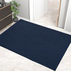 HIYARD Sturdy Front Door Mat, Absorbent Muddy Dirt Resist Welcome Door Mats by HIYARD