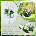 Threlaco 2 Pcs Self Watering Globes, 17 oz Automatic Plant Waterer