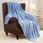 Exclusivo Mezcla Plush Fuzzy Fleece Throw Blanket Extra Large, Super Soft by ExclusivoMezcla