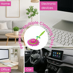 Vigar Flower Power Microfiber Duster with Non-Slip Handle