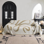 MYSKY HOME Couch Cover for 3 Cushion Couch Sofa Cover, Super Soft Boho Couch - Image 2
