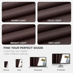 Joydeco Blackout Curtains 95 Inch Length 2 Panels Set, Thermal Insulated Long - Image 8
