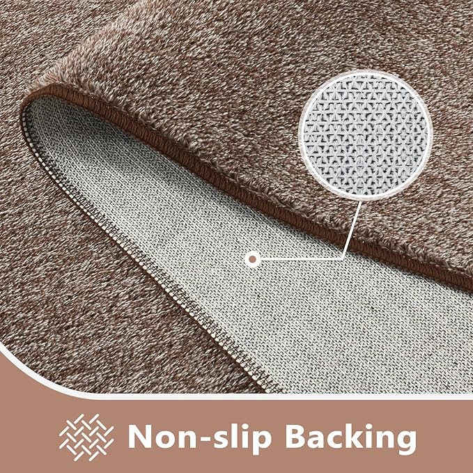 FinRèc Low Pile 5x7 Washable Area Rugs - Image 4