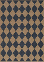 Lahome Colette Checkered Easy Jute Washable Rug, 5x7 Area Rugs - Image 6