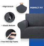 KEKUOU Stretch Oversized Sofa Slipcover 1 Piece Couch Sofa Cover Furniture - Image 6