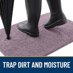 OLANLY Dog Door Mat for Muddy Paws 59x35, Absorbs Moisture and Dirt, Absorbent - Image 2