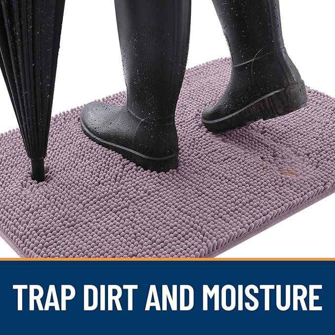 OLANLY Dog Door Mat for Muddy Paws 44x24, Absorbs Moisture and Dirt, Absorbent - Image 2