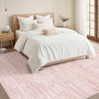 Nakagishi 5x8 Area Rugs Living Room: Washable Large Vintage Rug Neutral - Image 5