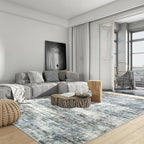 5x7 Area Rugs Washable Rug: Modern Abstract Living Room Rug Soft Anti-Skid Thin - Image 4