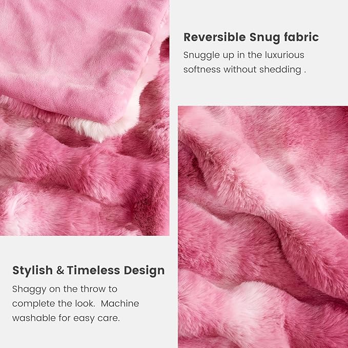 Cozy Bliss Faux Fur Throw Blanket - Image 7