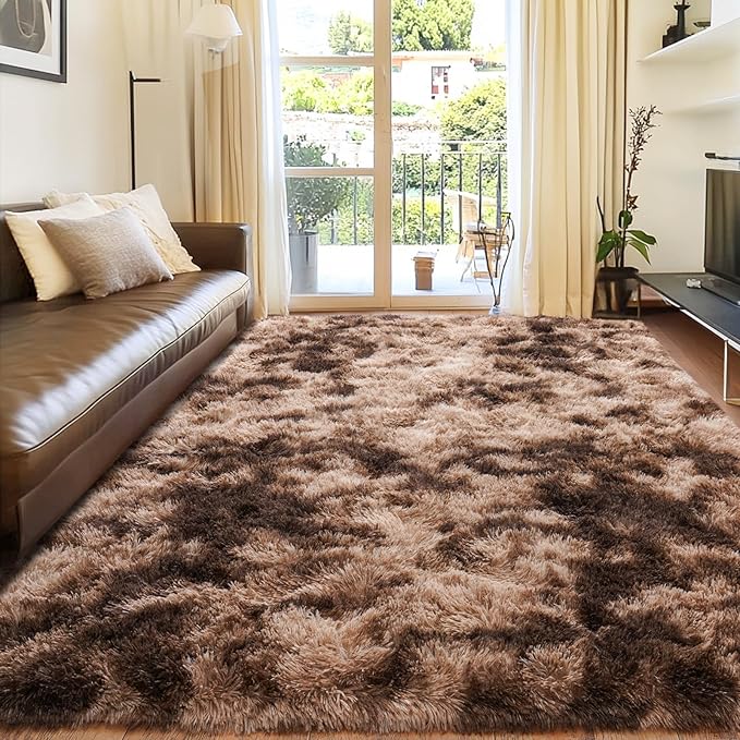 Rugs for Bedroom 4x6, Soft Shaggy Modern Shag Area Rug for Living Room - Image 4