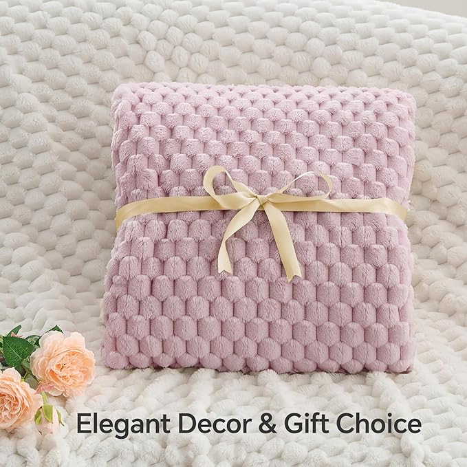 BEDELITE Fleece Twin Blankets for Couch & Bed - Image 4