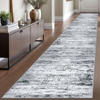 Lansny Modern Abstract Runner Rug 2.6x16 by lansny