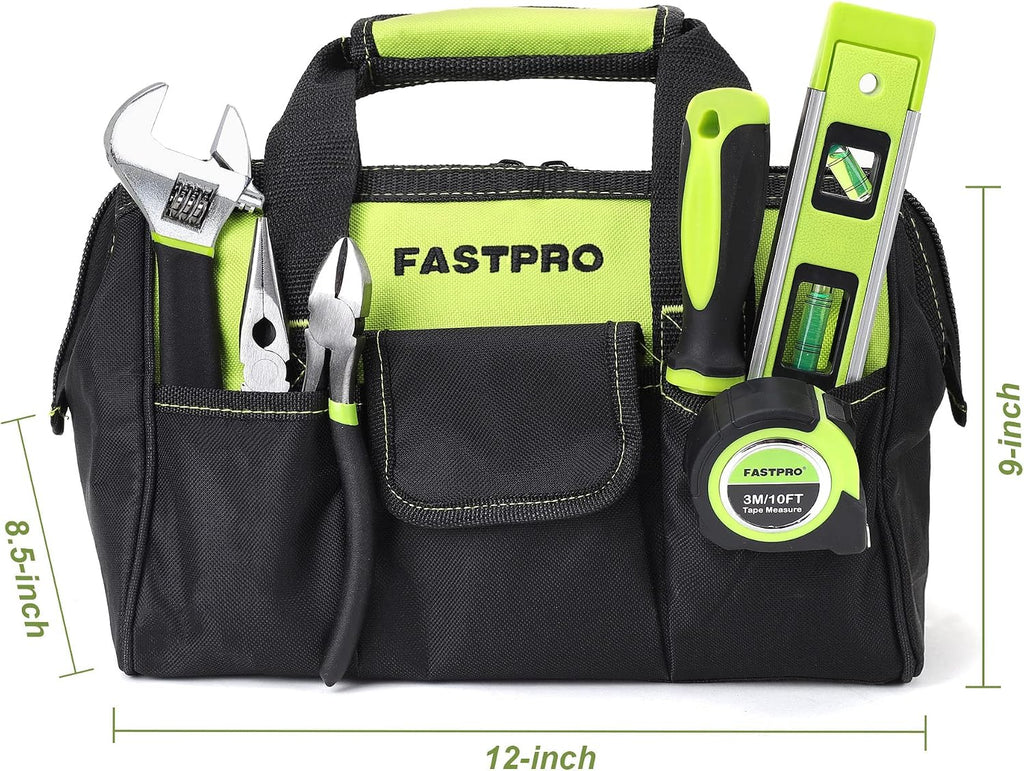 FASTPRO 236-Piece Home Repairing Tool Set with Tool Bag, Green