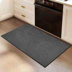 YDKGL 2x3 ft Indoor Door Mat Entryway Rug Non Slip Boho Woven Washable Small - Image 2