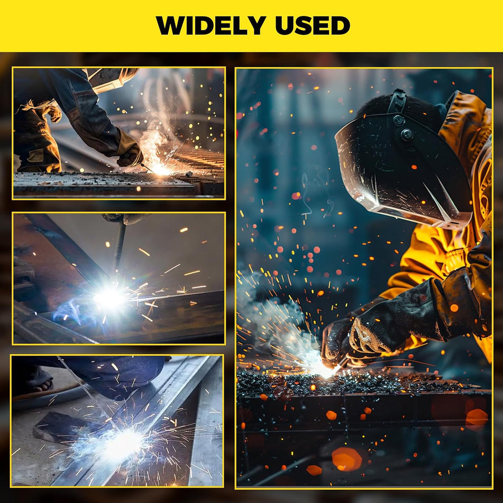 E6013 Welding Rods 3/32" 4.4LB - Carbon Steel Stick Electrodes with Low Spatter & Easy Slag Removal for ARC Welding, Home Repair, Construction
