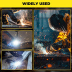 E6013 Welding Rods 3/32" 4.4LB - Carbon Steel Stick Electrodes with Low Spatter & Easy Slag Removal for ARC Welding, Home Repair, Construction