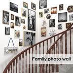 Giftgarden Black 8.5x11 Picture Frame Set of 12, Multi 8.5 x 11 Frames Bulk for Award Certificate Document Diploma, Wall or Tabletop Display