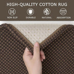 KOZYFLY Runners for Hallways 2x5 ft Washable Kitchen Runner Non Slip Rubber - Image 6