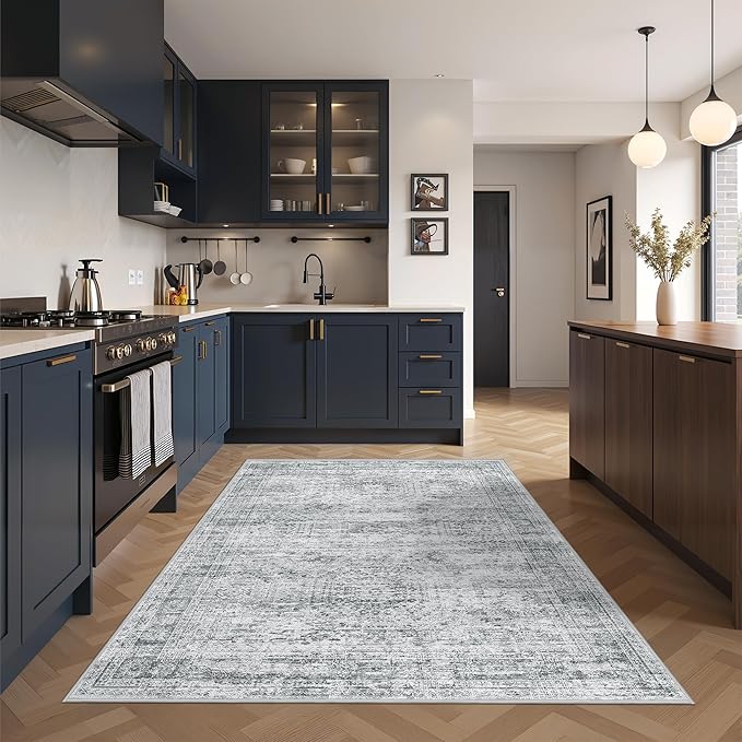 Area Rugs 4x6 for Living Room, Non-Slip Backing Small Kids Rugs for Bedroom - Image 4