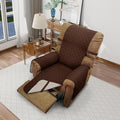 Recliner Chair Covers Reversible Sofa Cover Couch Cover by LuxshareHome