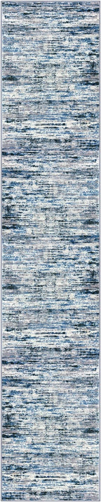 Lansny Modern Abstract Runner Rug 2x10 - Image 9