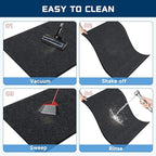8'x4' Front Door Mat, Extra Large Indoor Outdoor Doormat, Heavy Duty Commercial - Image 4