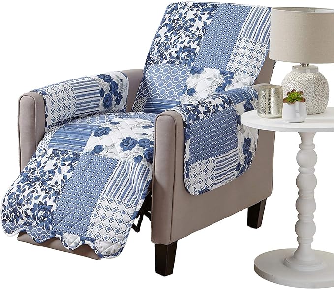 Great Bay Home Reversible Patchwork Recliner Cover by GreatBayHome