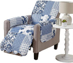 Great Bay Home Reversible Patchwork Recliner Cover by GreatBayHome