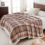 PU MEI Sherpa Fleece Throw Blanket 80" x 90" Reversible Plush Fluffy Large Big - Image 2