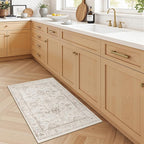 Madane 2x3 Washable Rugs for Entryway, Low Pile Non-Slip Small Area Rug Kitchen - Image 2