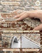 Kitchen Runner Rug Non Slip Washable 2.5x10, Soft Ultra-Thin Entryway Rug - Image 7
