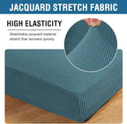 H.VERSAILTEX Super Stretch Individual Seat Cushion Covers Sofa Covers Couch - Image 4