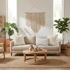 Mecatny Boho Outdoor Throw Pillow Covers 18x18 Set of 2 Black & Cream White