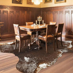 AROGAN Western Decor Faux Fur Cowhide Rug, 4.6×5.2 Feet Premium Animal Skin Cow - Image 4