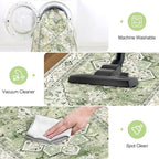 Yamaziot Washable Runner Rug, 2x8 Non-Slip Boho Vintage Hallway Rug Runner - Image 5