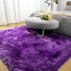 LOCHAS Soft Fluffy Faux Fur Rugs - Image 6