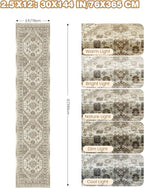 Carpet Runners for Hallway 12ft, Non-Slip Long Bathroom Rugs Runner for Kitchen - Image 2