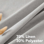 H.VERSAILTEX Elegant Natural Linen Blended Energy Efficient Light Filtering - Image 4