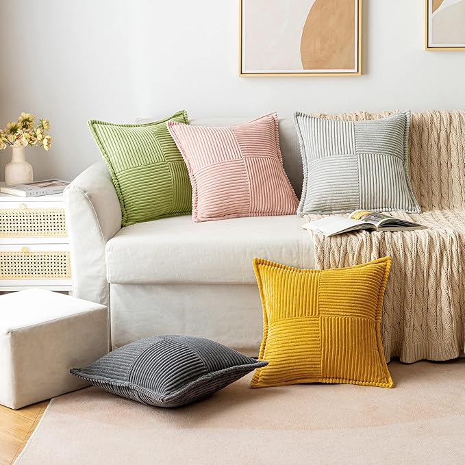 MIULEE Spring Decorative Lumbar Throw Pillow Covers - Image 5