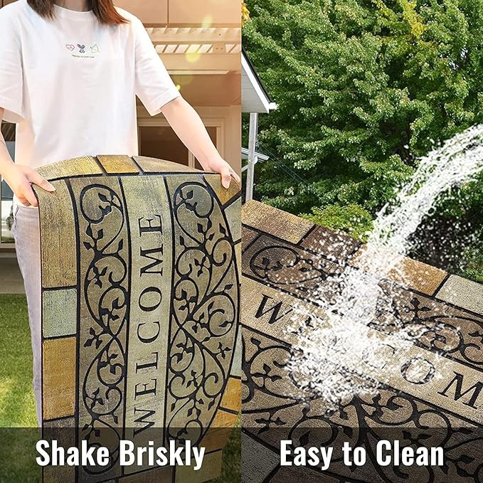 Durable Welcome Door Mats, High Traffic Area - Image 4