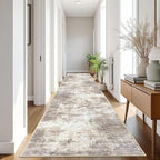 IOHOUZE Abstract Runner Rug 3x16 Ft Long Washable Runners - Image 8