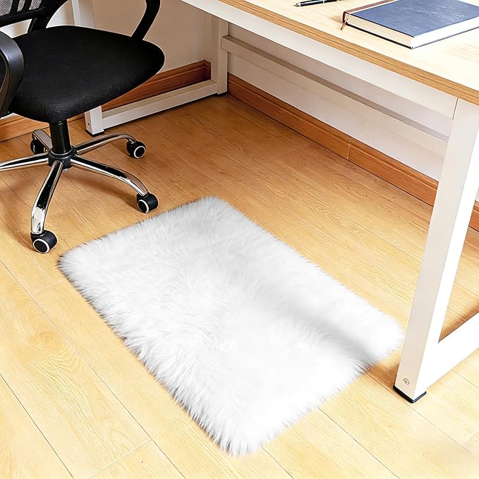 2x3 Fluffy Area Rugs for Bedroom Living Room, Small Soft Shag Fuzzy Rug - Image 5
